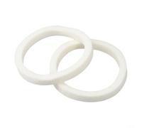 Sisinkal Lot de 2 anneaux en mousse pour fourche de vélo Rockshox - Protection contre la poussière - Jaune - Pour VTT - Diamètre intérieur 30 à 40 mm (36 mm)