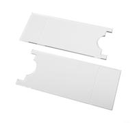 SiSinkal Lot de 2 butées de canapé et de lit transparentes pour espace de sécurité incendie, entretoises murales en acrylique transparent pour éviter de glisser et protéger les murs, pour accéder aux