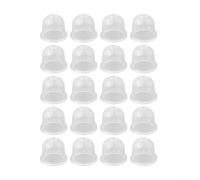 SiSinkal Lot de 20 ampoules d'amorçage compatibles avec carburateurs Zama C1U C1Q C1M Remplace 0057003 0057004 pour Echo FS74 FS76 pour FS80 GT200 SRM210 PB1000 Accessoires pour souffleuse à gaz