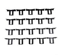 SiSinkal Lot de 20 Clips de Drainage pour Panneau Solaire pour Une Performance et Une longévité optimales (30 mm)