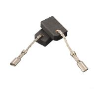 Sisinkal Lot de 4 balais de carbone pour meuleuse d'angle Metabo WQ 1400 WQ 1000 Pièces de rechange en fibre de carbone Construction en métal Taille 5 x 10 x 16 mm Composants de réparation de moteur