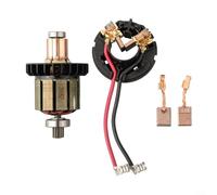 SiSinkal Lot de 4 balais de charbon et support compatibles avec DDF482 DHP482, remplace la pièce 619380-9 619583-5 CB440, kit de réparation d'armature de moteur pour perceuse électrique, 4 pièces