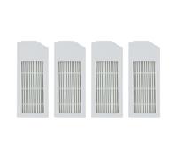 Sisinkal Lot de 4 filtres HEPA de rechange compatibles avec ECOVACS pour DEEBOT N20 N20 PLUS N20 pour PRO for PLUS Series Robot Vacuum Lot de 4 filtres blancs