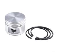 SiSinkal Lot de 4 pistons de compresseur d'air avec 3 anneaux de rechange pour pompes à air, kit de bagues d'étanchéité en métal compatibles avec compresseurs de type piston, 48 pistons et 48 anneaux