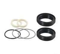 Sisinkal Lot de joints anti-poussière pour fourche de vélo 30-40 mm FOX pour Rockshox, Manitou pour Suntour, pièces de vélo en caoutchouc et alliage d'aluminium (35 x 45 mm)