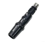 SiSinkal Manchon adaptateur d'arbre pour TaylorMade SIM, M6, M5, M4, M2, M1, R15, SLDR et RBZ Stage 2 conducteurs et bois de parcours, alliage d'aluminium, noir