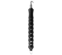 Sisinkal Outil de construction de 30,5 cm avec crochet droit de 300 mm Outil de reliure de fil d'acier Machine à nouer automatique pour chantier de construction