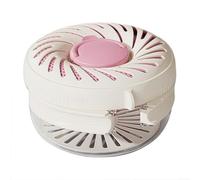 SiSinkal Panier de lavage multifonction avec couvercle à double fonction pour un nettoyage rapide et un stockage réfrigéré des légumes, salades (rouge clair)