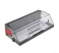 SiSinkal Récipient à poussière de rechange avec filtre pour Ecovacs pour Deebot N8, N8+, N8 Pro, compatible avec modèle 1177_558387592, vidange facile, filtration à particules fines