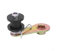 SiSinkal Rouleau de guidage de tendeur de chaîne pour quad, moto tout-terrain, VTT 110 cc, 125 cc, 140 cc, noir ABS compatible avec montage