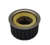 SiSinkal Roulement à billes pour colonne de direction Jetta, Golf, Passat, Scirocco (1974-1993), remplacement OEM 171419517B, matériau ABS, noir