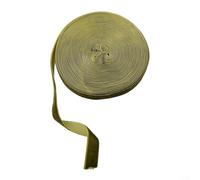 SiSinkal Ruban décoratif élégant en Tissu de 10 m pour Noël, Parfait pour Les travaux manuels et l'emballage, ajoute Un Charme Rustique à Toutes Les Occasions (1,5 cm Vert Clair)