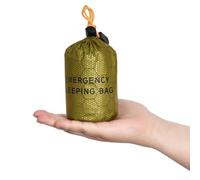 SiSinkal Sac de Couchage Portable pour Camping et Survie, fabriqué avec Un Film d'aluminium pour Une Utilisation par Temps Froid (Sac de Rangement)