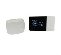 SiSinkal Smart R11 Thermostat mural pour chaudière, contrôleur de température sans fil à grand écran avec programmation hebdomadaire et contrôle par application, régulateur de chauffage de précision