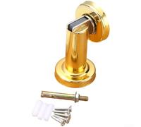 SiSinkal Support de porte magnétique solide en acier inoxydable pour installation murale, base épaisse empêchant de glisser dans la maison ou le bureau - Couleur bronze (doré)