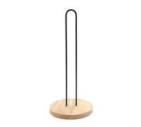 SiSinkal Support vertical pour essuie-tout en bois pour comptoir de cuisine, organiseur de rouleaux de mouchoirs avec base stable pour rouleaux jumbo, pour salle à manger et bar