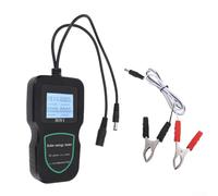 SiSinkal Testeur d'énergie solaire multimètre photovoltaïque avec écran LCD pour panneaux de 12 à 50 V, mesure le courant de tension et la puissance de 5 W à 500 W, outil portable pour l'inspection de