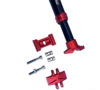 Sisinkal Tige de selle de vélo - Tube de suspension - 27,2/30,4/30,8/31,6 mm - Amortisseur à ressort hydraulique - Vitesse de rebond réglable - 50 mm de voyage (30,4 x 350)