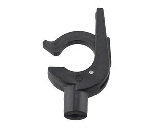 SiSinkal Tonearm Repose-Bras en Plastique pour Tourne-Disque Technics SL1200 SL-1200 Mk2 Noir 3 x 0,6 cm Compatible avec modèles MK3 M3D MK5 Installation Facile