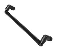 Sisinkal Tuyau d'arrosage réglable de 34 cm avec joint pivotant de 1,27 cm et 1,9 cm à double filetage pour système d'irrigation souterraine, raccord pivotant professionnel (1,27 cm)