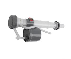 SiSinkal Vanne d'entrée de toilettes à économie d'eau avec boule flottante réglable, convient pour 99 % des réservoirs de toilettes, clapet anti-retour anti-siphon, télescopique de 23 à 32,5 cm de