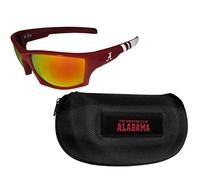 Siskiyou NCAA Alabama Crimson Tide Edge Lunettes de soleil et étui