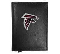 Siskiyou NFL Atlanta Falcons Portefeuille pop-up en cuir RFID Taille unique Noir