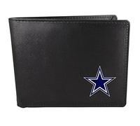 Siskiyou NFL Dallas Cowboys Portefeuille à 2 Plis, Noir