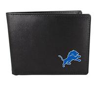 Siskiyou NFL Detroit Lions Portefeuille à 2 Plis, Noir