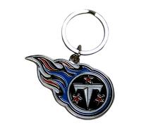 Siskiyou NFL Sports Fan Shop Tennessee Titans Porte-clés chromé et émaillé Taille Unique