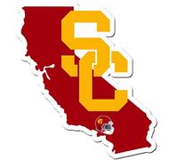 Siskiyou Sports Autocollant NCAA Fan Shop USC Trojans Home State Taille unique Couleur de l'équipe