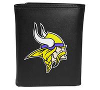 Siskiyou Sports Indianapolis Colts Tri-Fold Portefeuille Grand Logo, Mixte, FTRL165, Noir, Taille Unique
