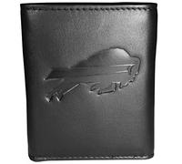 Siskiyou Sports NFL Buffalo Bills Portefeuille à Trois Volets en Cuir gaufré Noir Taille Unique