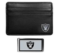 Siskiyou Sports NFL Las Vegas Raiders Portefeuille avec Pince à Billets Noir Taille Unique