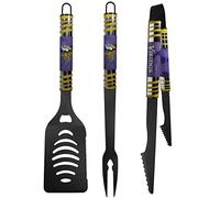Siskiyou Sports NFL Minnesota Vikings Ensemble barbecue 3 pièces Noir Taille unique