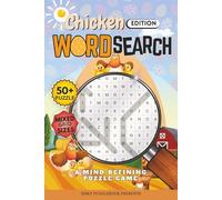 Sisky Chicken Word Search Puzzle Book: Easy-to-Read Word Searches About Chicken, Farm Life, and Animals | 50+ Cool Puzzles with Fun Facts | Great Gift for Vacations, Holidays & Free Time