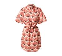 Sisley Robe-chemise crème / rouge / noir, Taille 44