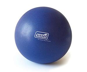 Sissel Ballon de gymnastique souple Pilates - Avec guide d'exercices - Bleu