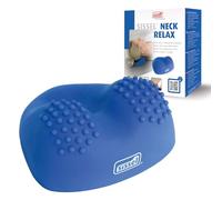 Sissel® Neck Relax Appareil de massage ergonomique pour la relaxation du cou et le massage polyvalent pour pilates, pieds et vertèbres thoraciques en PVC doux pour la peau Bleu Favorise le bien-être