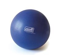 SISSEL® Pilates Soft Ball bleu | 22 cm | PVC & sans latex | Pour la relaxation profonde & le renforcement musculaire | Capacité de charge de 155 kg | Instructions pour les exercices incluses