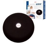 Sissel Sitfit Coussin d'assise Mixte Adulte, Noir (Black Magic), 33 cm