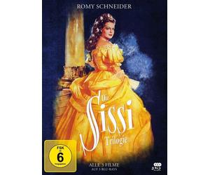 SISSI TRILOGIE-SPECIAL EDITION MEDIABOOK - SCHNEIDER,ROMY 3 BLU-RAY NEUF