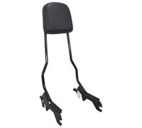 Sissy Bar amovible Ajustement pour Harley Street Bob FXBB Deluxe Heritage Classic Softail Slim Sissy Bar dossier droit Pad d'amarrage Dossier du Coffre Supérieur de La Moto(Style B)