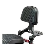 Sissy Bar amovible Convient pour QJMotor SRV600 SRV500S dossier pliant Modification dossier Support lombaire pliable en alliage d'aluminium(SRV600 backrest-2)