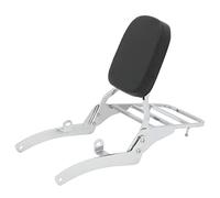 Sissy Bar avec Porte-Bagages Compatible avec Yamaha XV 535 Virago 88-03 Chrome