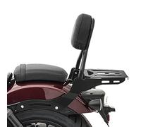Sissy Bar CL3 Compatible avec Honda Rebel 1100 2021 Porte Bagages Noir