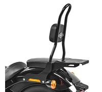 Sissy Bar CSL Fix pour Harley Softail Street Bob 18-21 Porte Bagages Noir