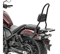 Sissy Bar L3 Compatible avec Honda Rebel 1100 2021 Porte Bagages Noir