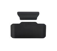 SissyBar PorteBagages Appui-dos de passager de Moto, coussin arrière universel auto-adhésif résistant aux chocs, boîte arrière de Moto, coussin de bagages Cadre dossier d'accoudoir(A14)