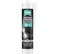 Sista 2in1 Colle et produit d'étanchéité hybride Couleur noir SHDS3 280 ml